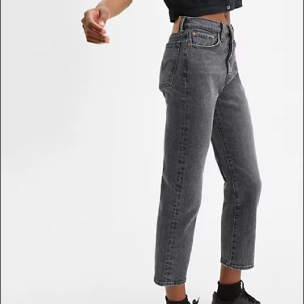 Levi’s Wedgie straight cropped